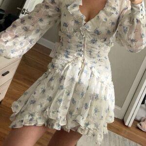 For Love & Lemons Jayleen Mini Dress